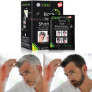 Shampoo Tinte Cero Canas Champu Negro Oc